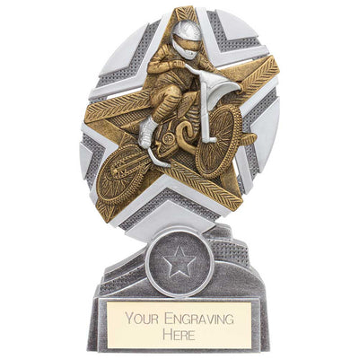 The Stars Motorcross Plaque Trophy Award