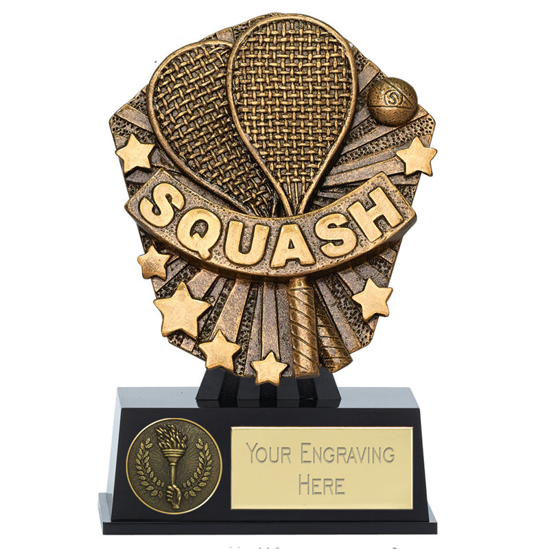cosmos mini squash trophy award