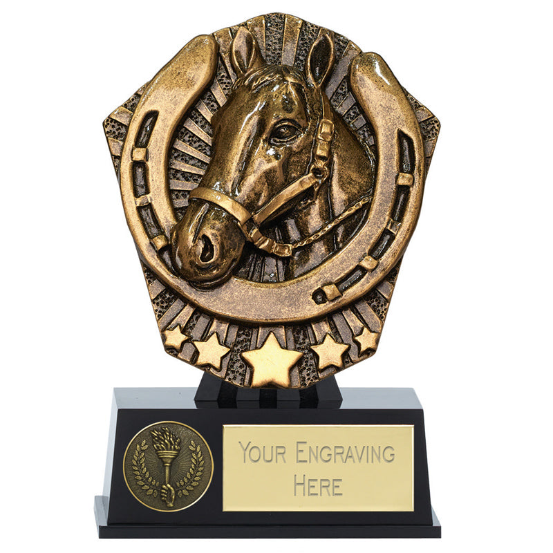 Horse & Rider Trophy Cosmos Mini Award