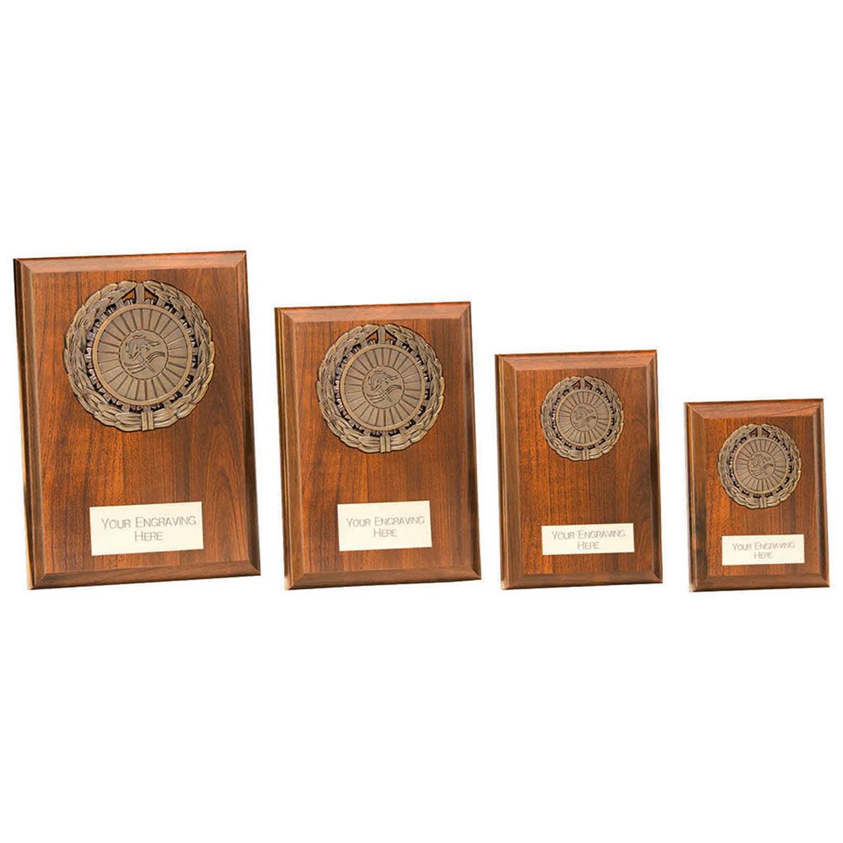 Donegal Walnut Wood Presentation Plaque Award
