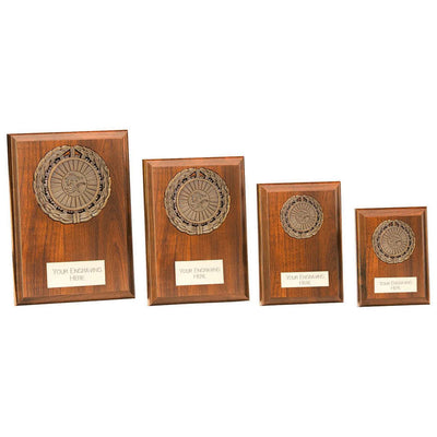 Donegal Walnut Wood Presentation Plaque Award