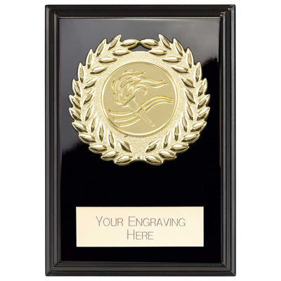 Reward Black Wreath Plaque Award Trophy