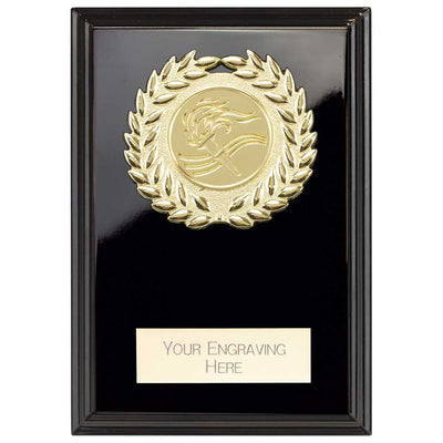 Reward Black Wreath Plaque Award Trophy