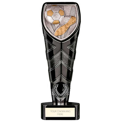 Black Cobra Heavyweight Boot & Ball Football Trophy