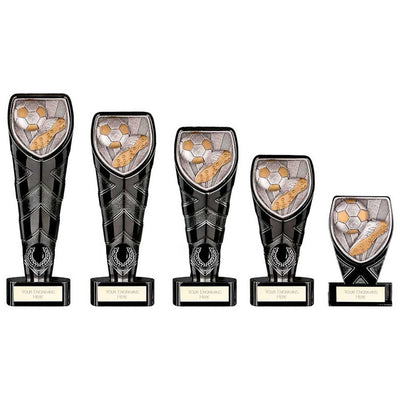 Black Cobra Heavyweight Boot & Ball Football Trophy