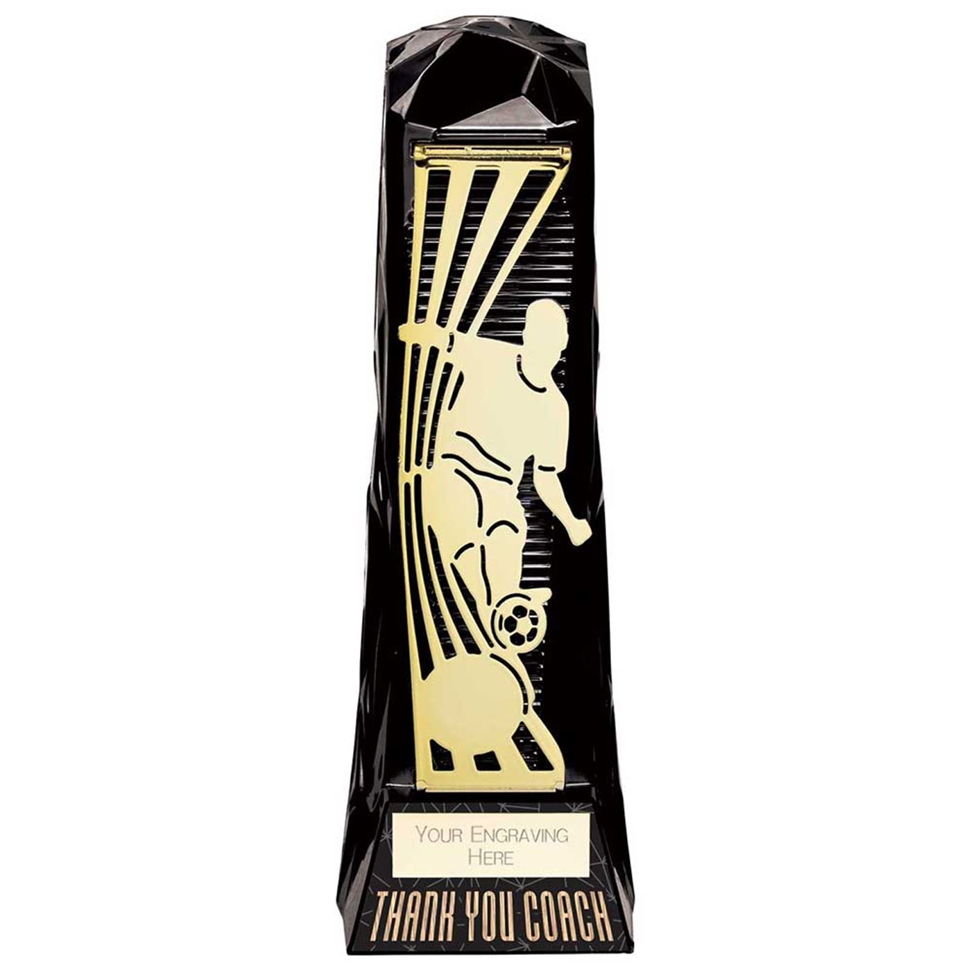 Shard Football Trophy Thank You Coach Award