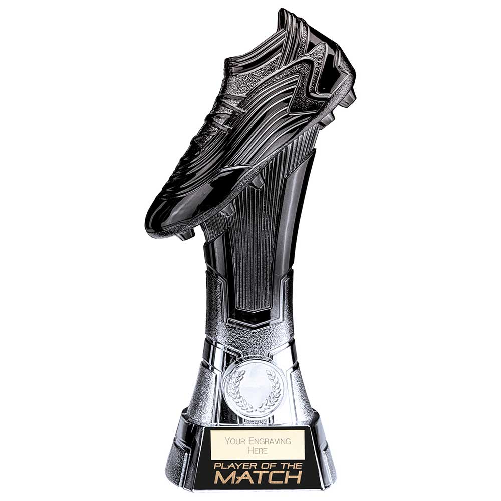 Rapid Strike Player of the Match Football Trophy Award - Silver