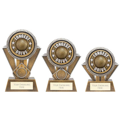 Apex Ikon Longest Drive Golf Trophy Award 