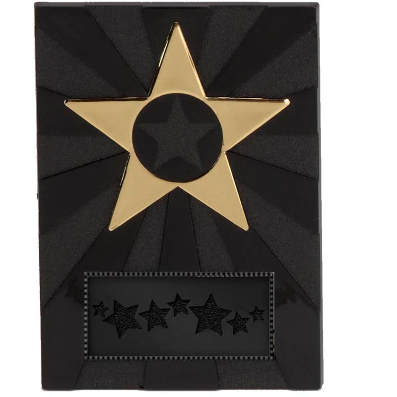 budget black apex plaque award