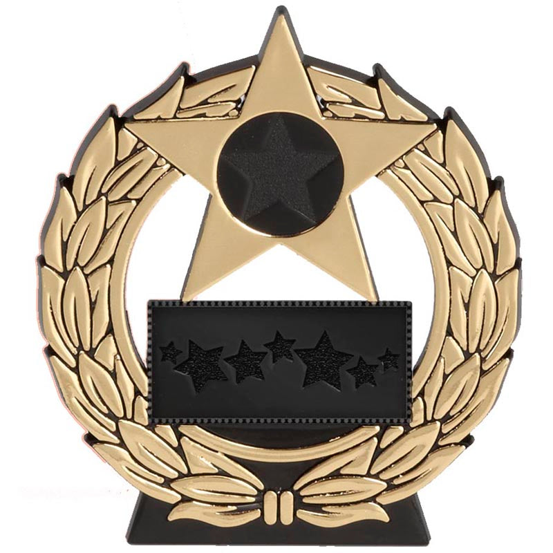 budget mega star plaque award bronze silver gold