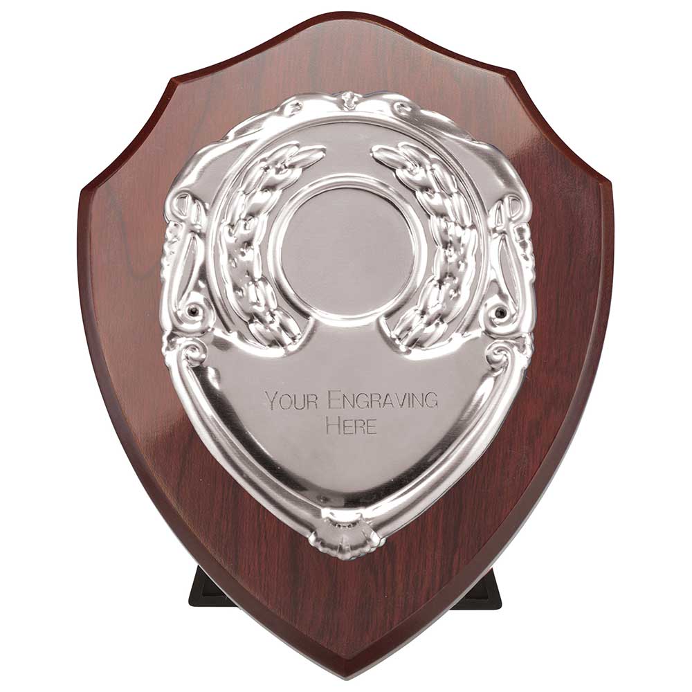 Reward Mahongany Presentation Shield Award Trophy
