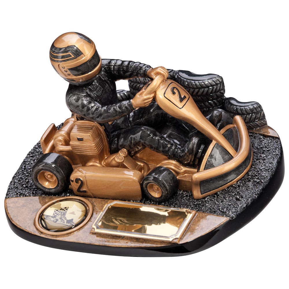 Rapid Force Karting 1St Or 2Nd Place Award Trophy