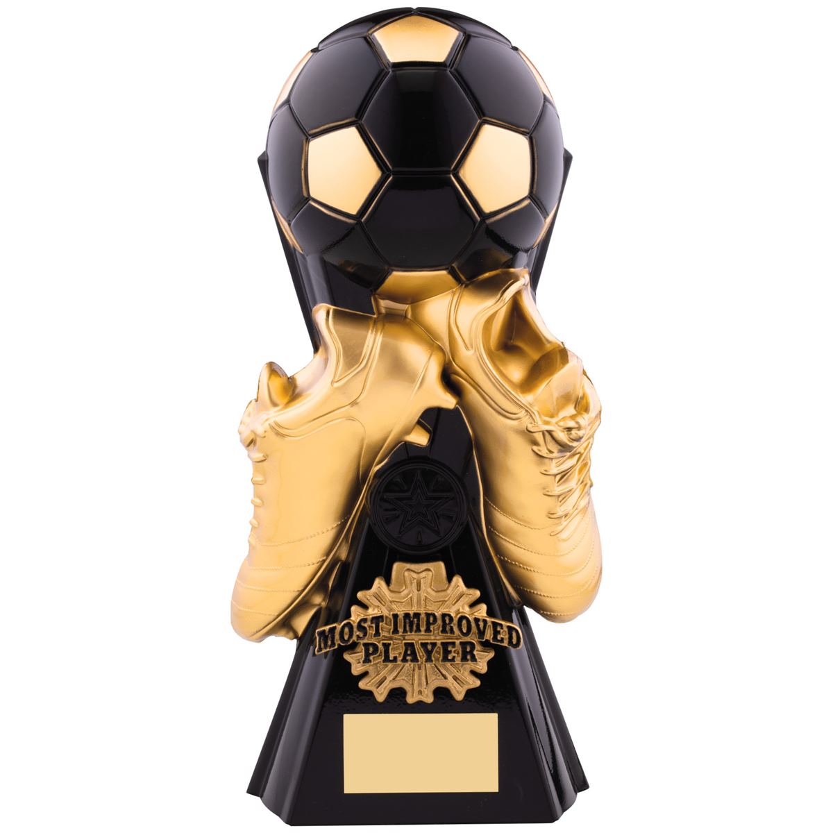 Most Improved Player Gravity Football Trophy