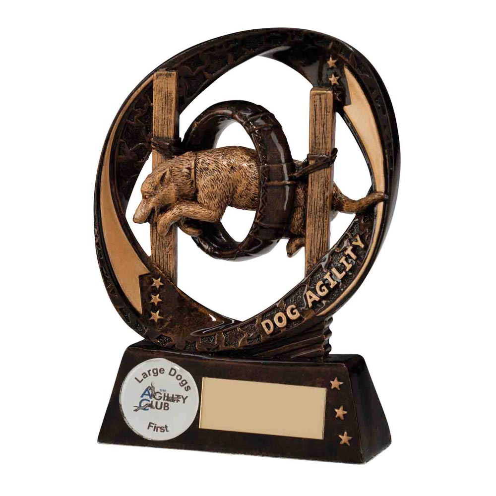 Dog Agility Award Typhoon Trophy
