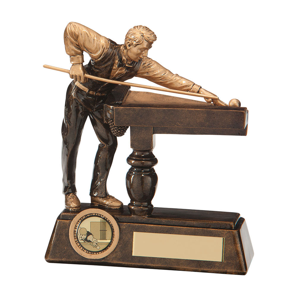 Big Break Pool Snooker Trophy Award