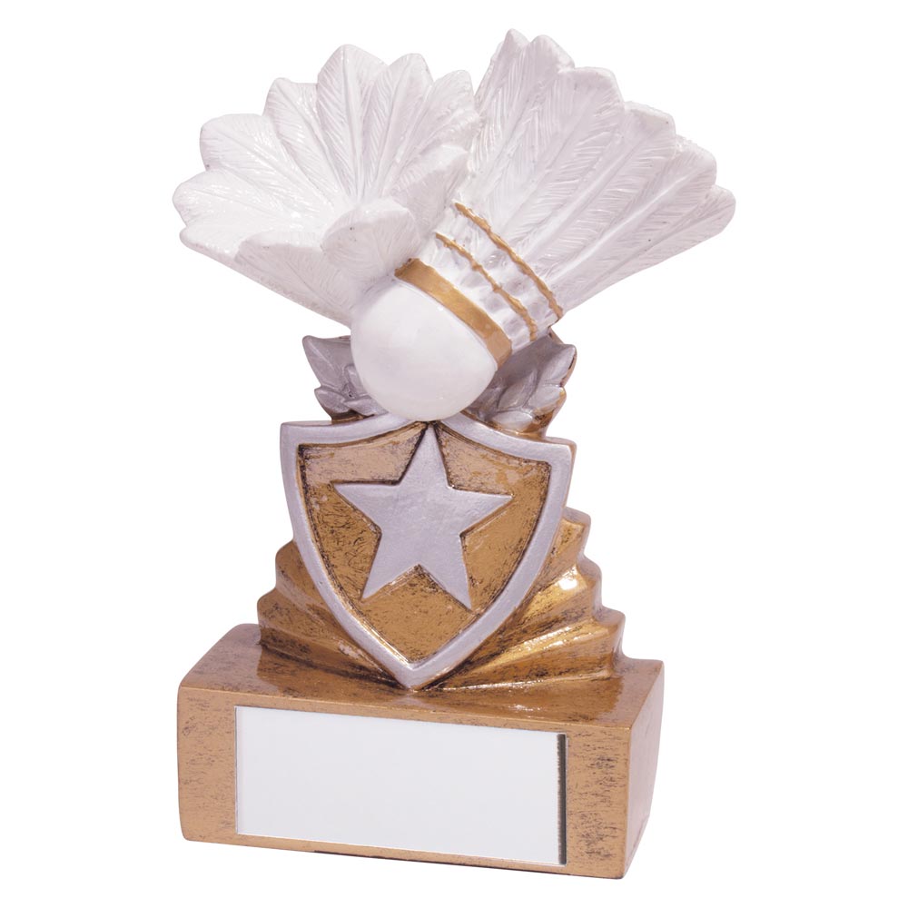 Badminton Mini Shield Trophy Award