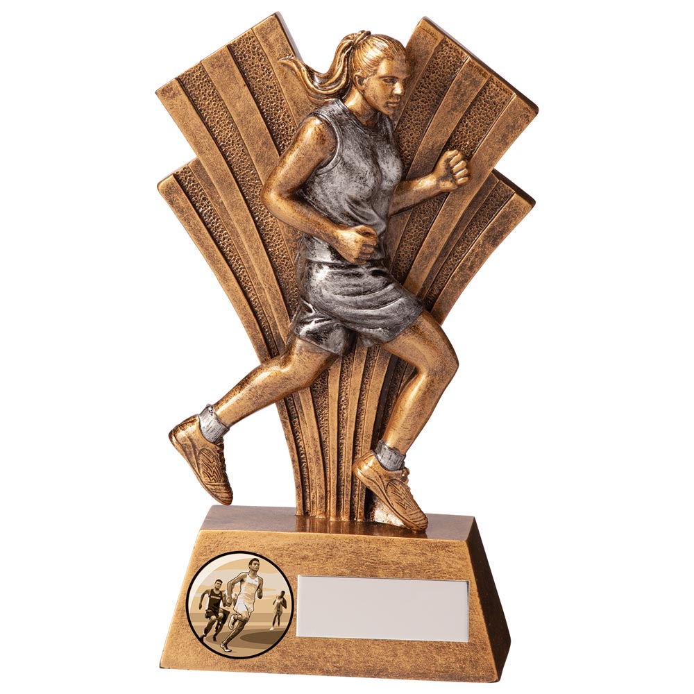 Woman S Running Award Xplode Trophy