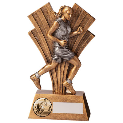 Woman S Running Award Xplode Trophy