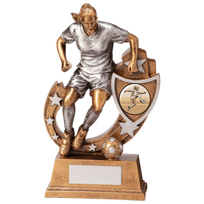 Ladies Football Trophy Galaxy Award