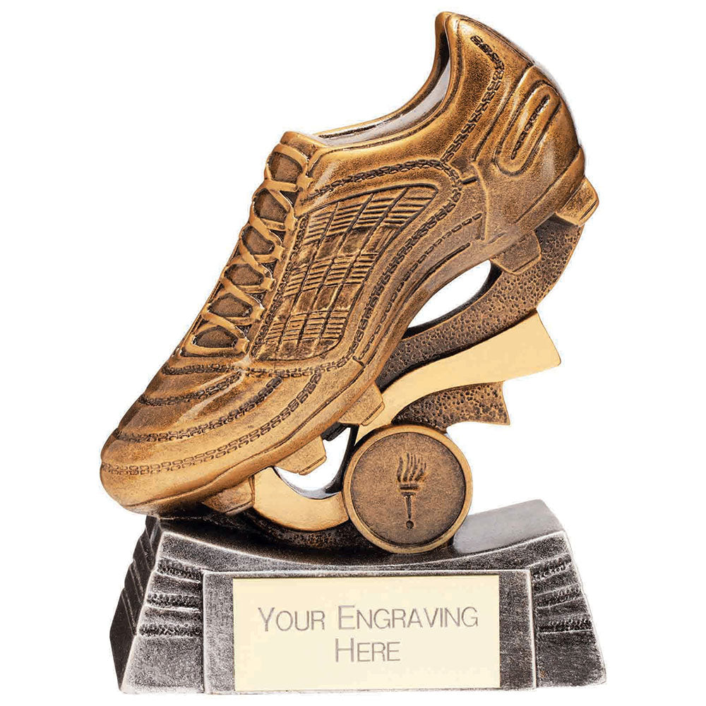 Football Trophy Raptor Resin Award