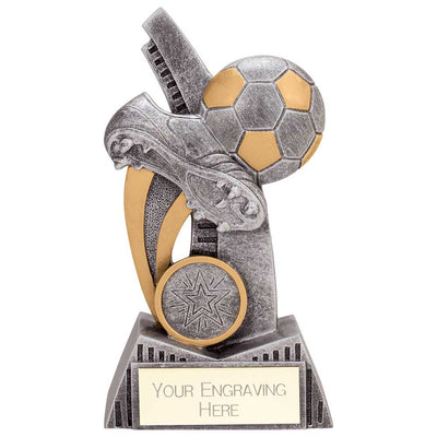 Nemesis Football Boot Ball Award Trophy