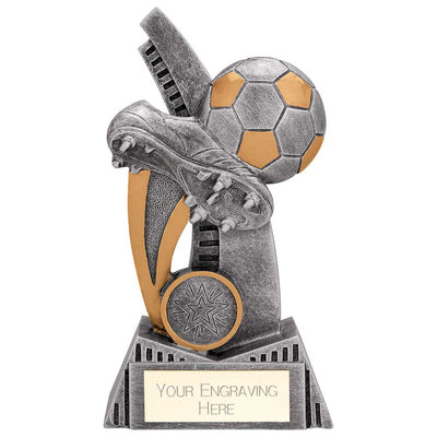 Nemesis Football Boot Ball Award Trophy
