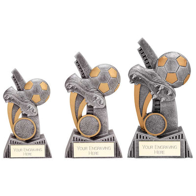 Nemesis Football Boot Ball Award Trophy
