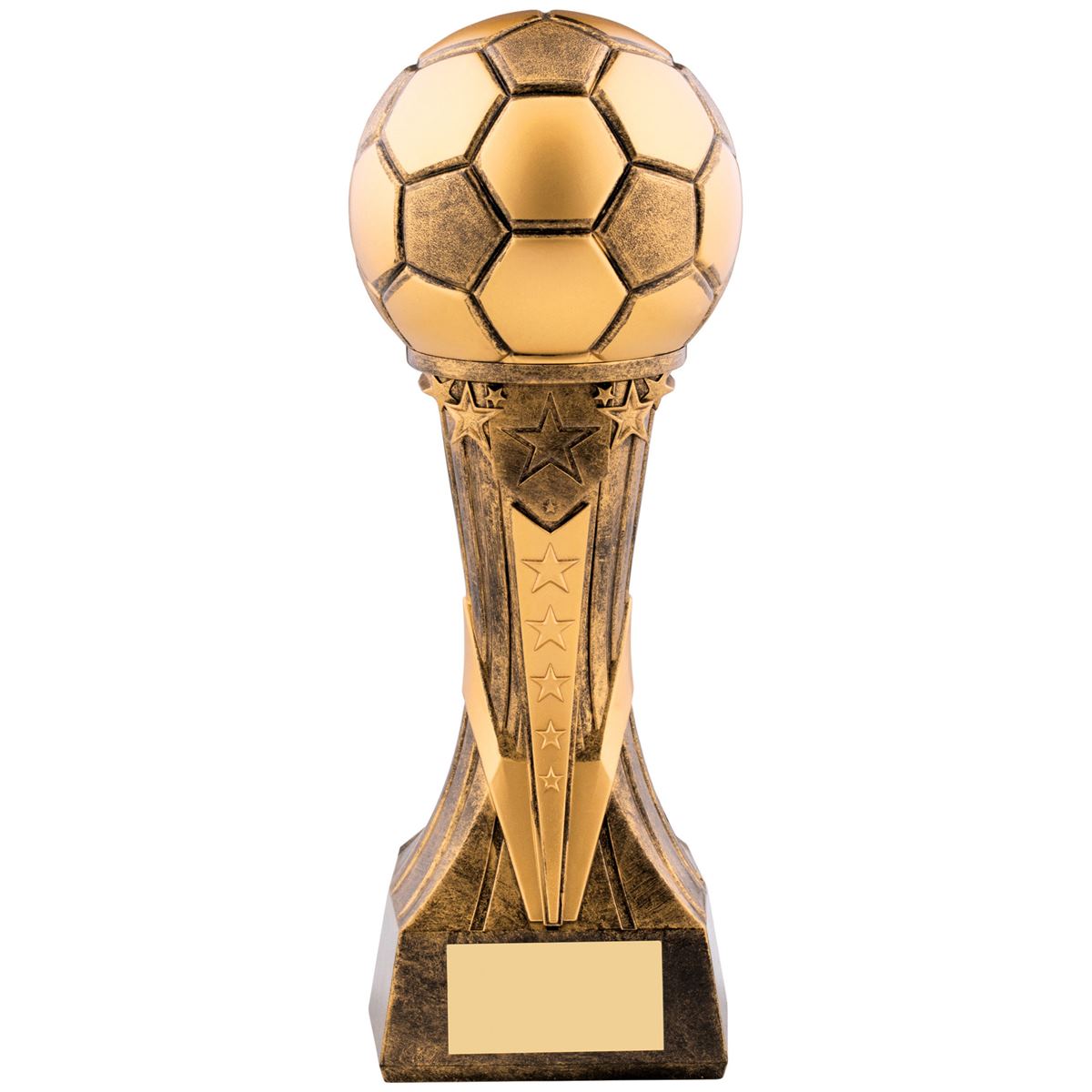 Gold Football Trophy Cosmos Heavyweight Award