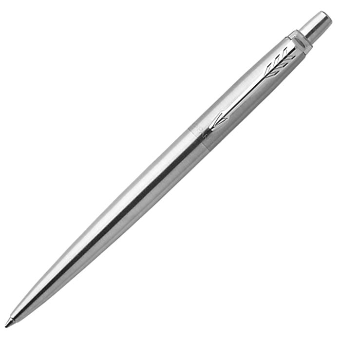 Parker Jotter Stainless Steel Chrome Trim Ballpoint Pen