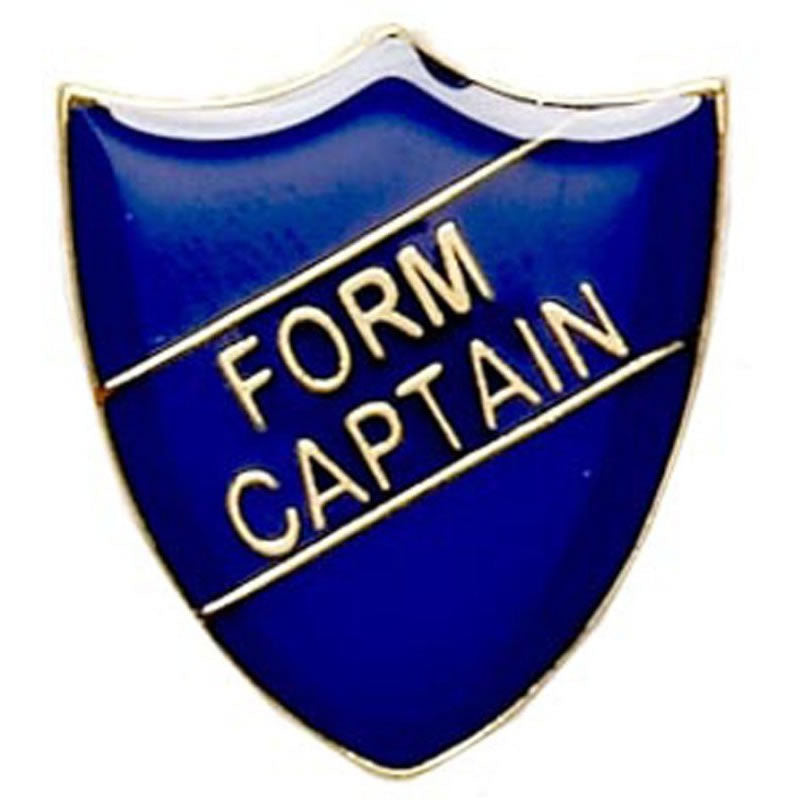 School Form Captain Shield Badges