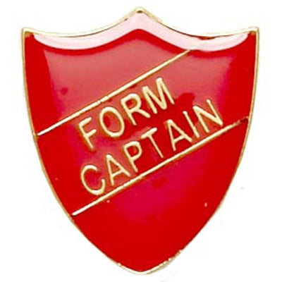 School Form Captain Shield Badges