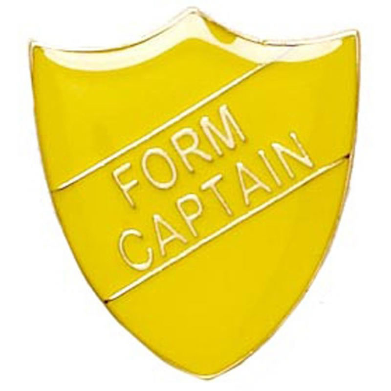 School Form Captain Shield Badges