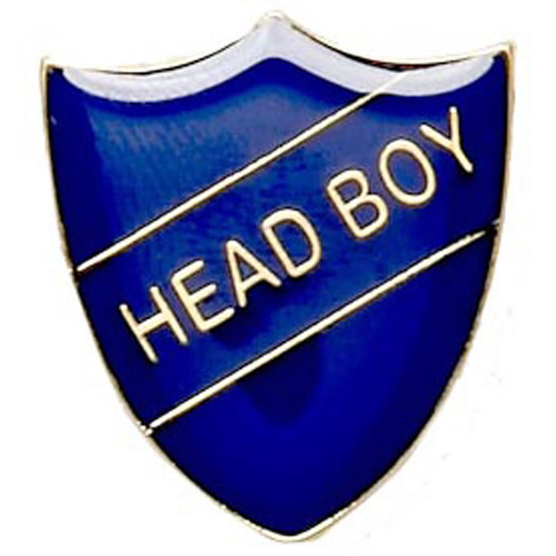 Head Boy School Shield Badges
