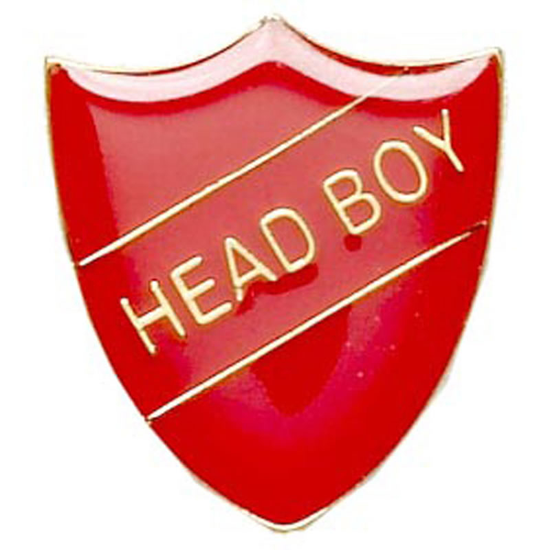 Head Boy School Shield Badges