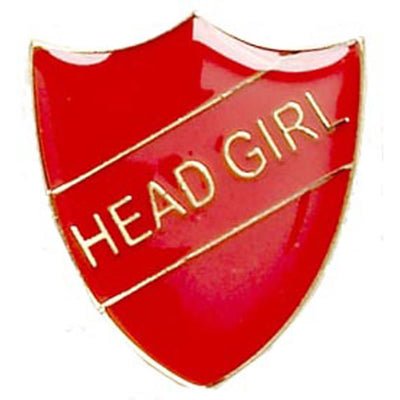 Head Girl School Shield Badges