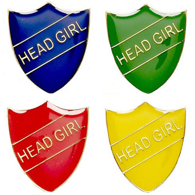 Head Girl School Shield Badges