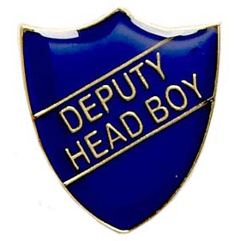 Deputy Head Boy School Shield Badges