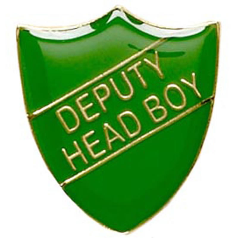 Deputy Head Boy School Shield Badges