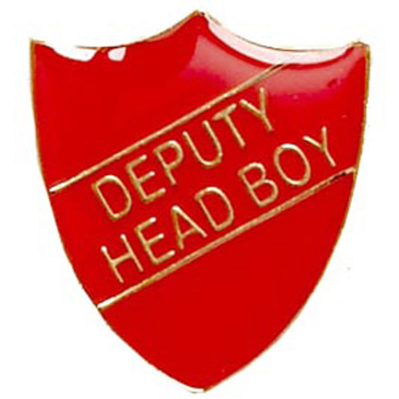 Deputy Head Boy School Shield Badges