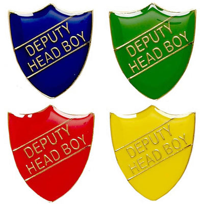 Deputy Head Boy School Shield Badges