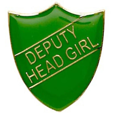 Deputy Head Girl School Shield Badges