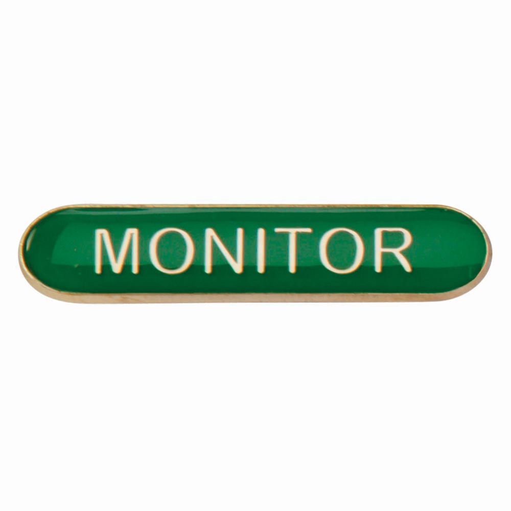 Monitor Green Bar Badge
