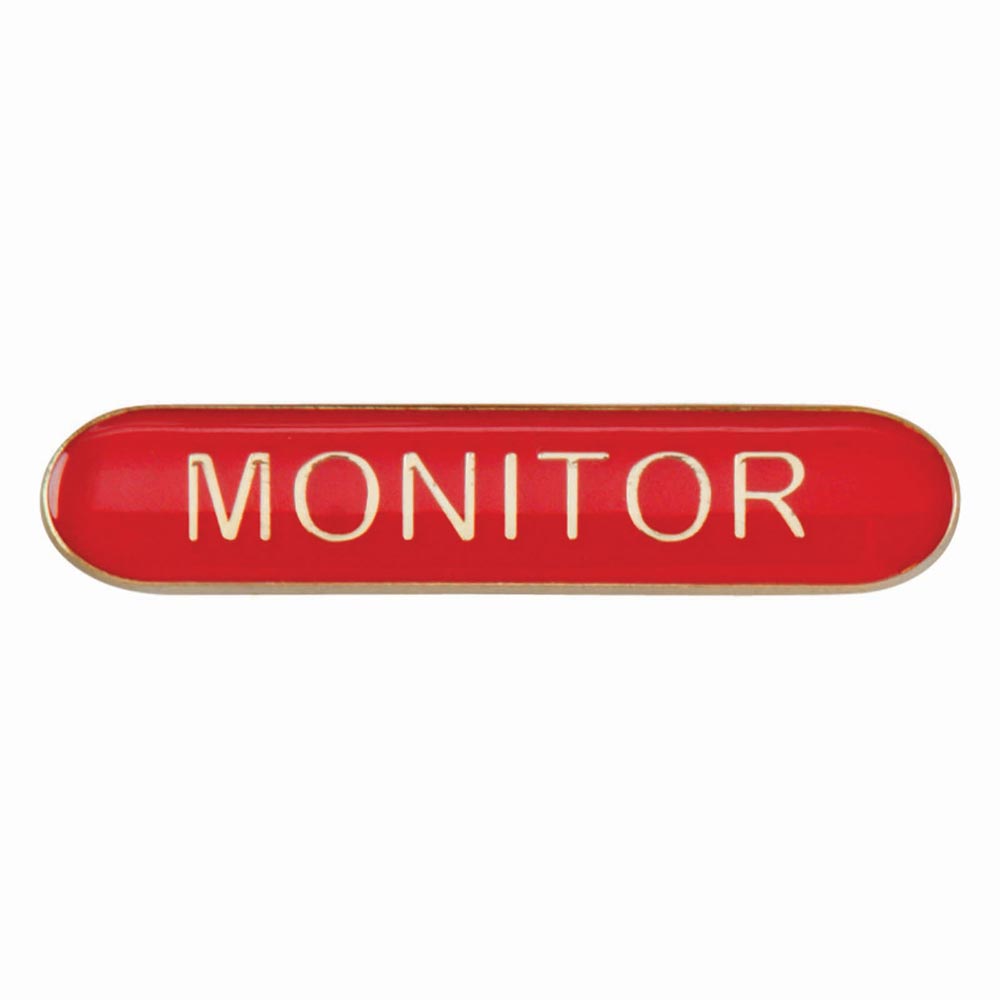 Monitor Red Bar Badge