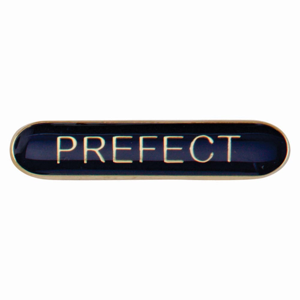 Prefect Blue Bar Badge