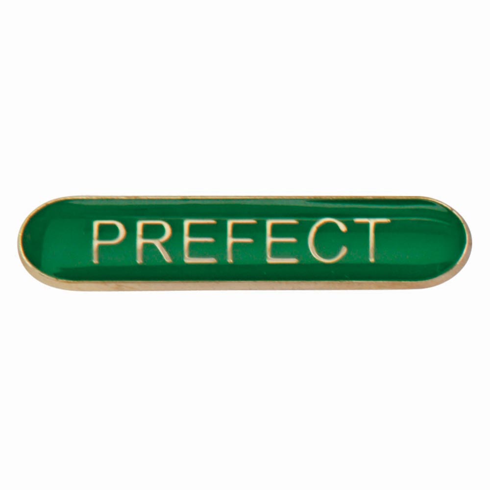 Prefect Green Bar Badge
