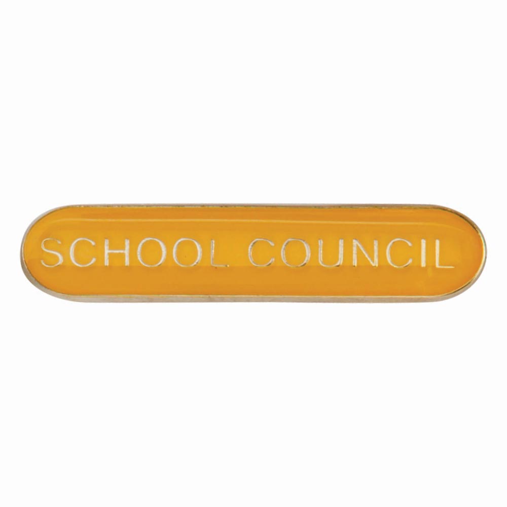School Council Yellow Bar Badge