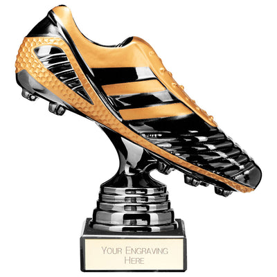 Football Boot Trophy Black Viper Legend Award