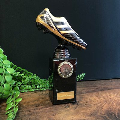 Football Boot Trophy Black Viper Legend Award