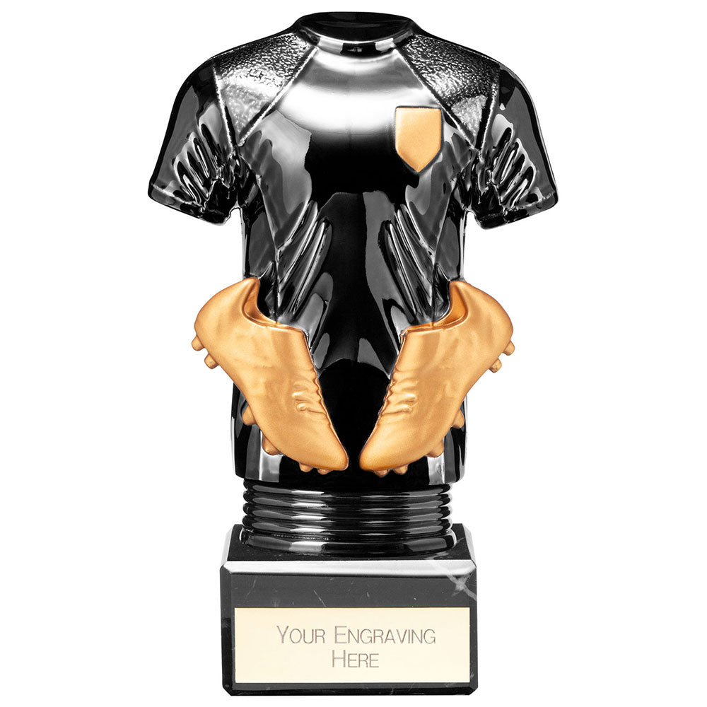 Football Strip Trophy Black Viper Legend Award
