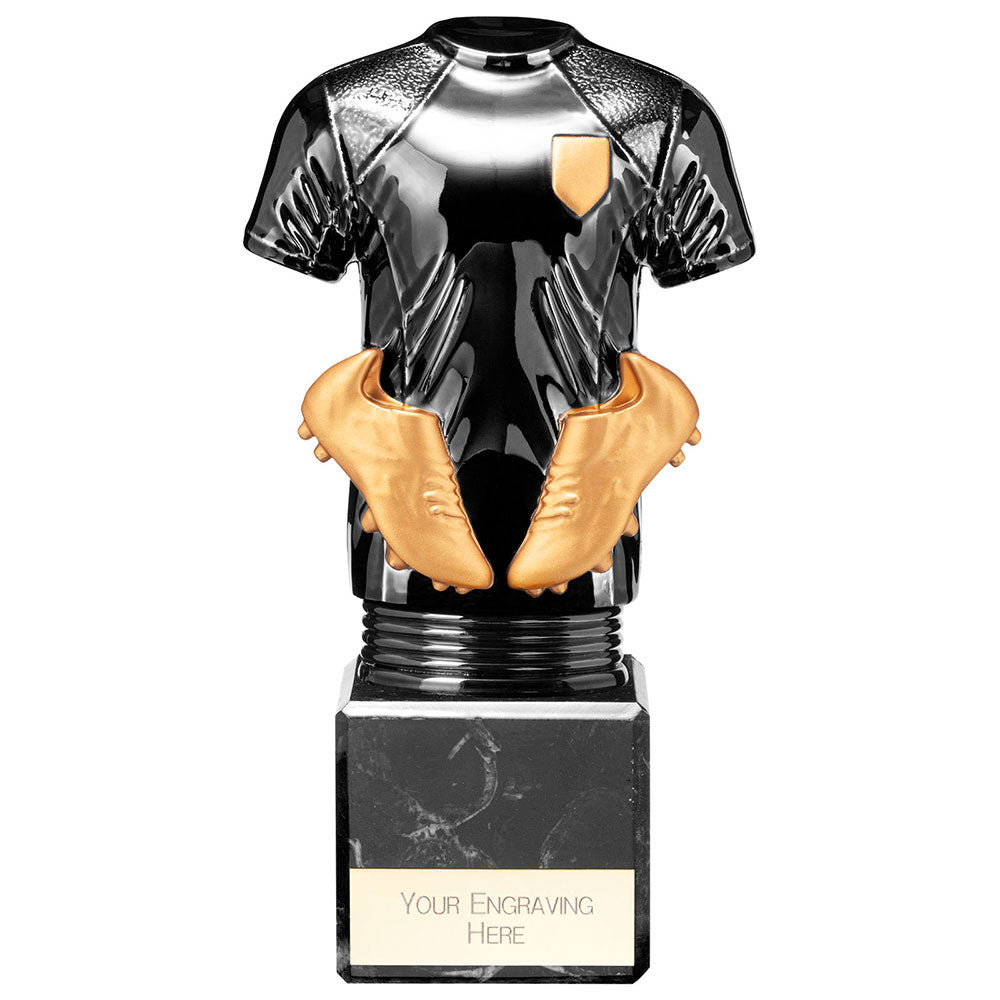 Football Strip Trophy Black Viper Legend Award